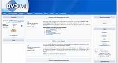 Desktop Screenshot of dvdxml.com